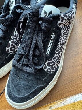 Adidas animal print sneakers W8.5
